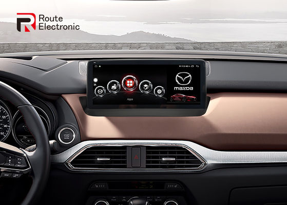 نظام تحديد المواقع والملاحة Android 12 Car Stereo 8 Core 2.0 Ghz لمازدا CX9