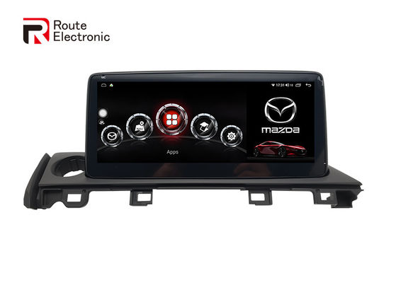 4G LTE ستيريو سيارة مازدا ، Mazda 6 Head Unit مع شاشة HD LCD