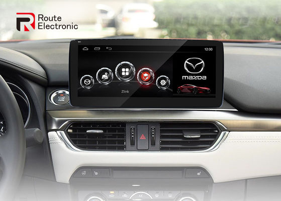 4G LTE ستيريو سيارة مازدا ، Mazda 6 Head Unit مع شاشة HD LCD