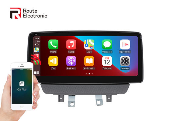 2 Din CX-3 ستيريو سيارة مازدا Navigation مع نظام مزدوج شاشة IPS 10.25 بوصة