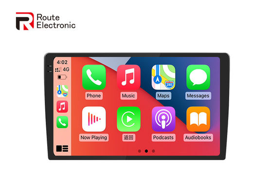 راديو السيارة العالمي ستيريو للسيارة يعمل بنظام الأندرويد 9.5 بوصة 2K مع 4G DSP Wireless Carplay و Android Auto