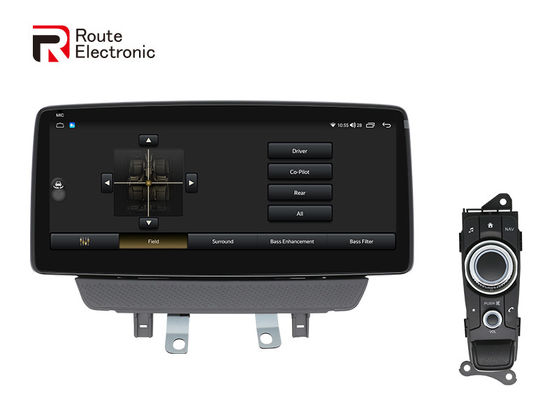 مشغل سيارة يعمل بنظام Android 10.25 بوصة ، وحدة رأس لاسلكية تعمل بنظام Android Auto مع جويستيك 4G DSP
