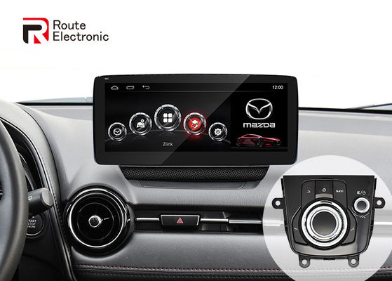 360 Bird View Car Multi Media Player ، وحدة رأس Android Auto لسيارة Mazda 2 الجديدة