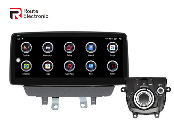 لوحة القيادة One Din Android Car Radio Stereo مع عصا التحكم للسيارة GPS بلوتوث 4G