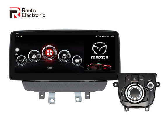 360 Bird View Car Multi Media Player ، وحدة رأس Android Auto لسيارة Mazda 2 الجديدة
