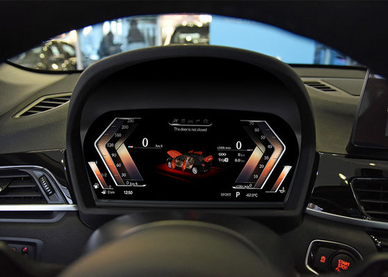 عداد السرعة الرقمي للسيارة BMW X1 مقاس 12.3 بوصة IPS 1920 × 720 التوصيل والتشغيل
