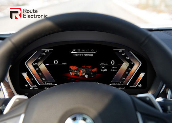 12.3 بوصة لوحة القيادة الرقمية عداد السرعة متعدد اللغات تناسب BMW F30