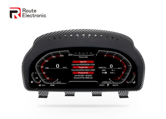 شاشة LCD الرقمية Dash Cluster Plug And Play مقاس 12.3 بوصة IPS لسيارة BMW F10