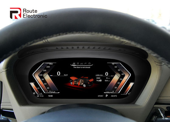 BMW E70 مجموعة داش الرقمية Speedometer 12.3 بوصة 1920 × 720 دقة