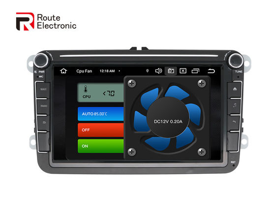 راديو السيارة OEM الوسائط المتعددة 8 بوصة مع أزرار فعلية نظام ملاحة GPS