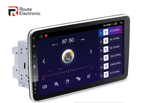 Android 12 Rotating Car Stereo Multimedia مع 360 Panoroma Camera
