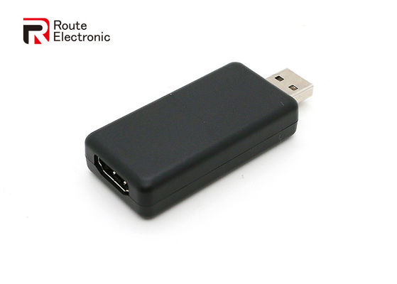 قم بتوصيل وتشغيل محول HDMI يدعم عرض الشاشة المزدوجة
