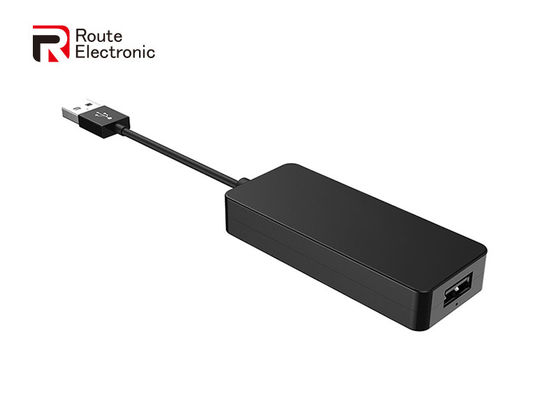 اكسسوارات الكترونية للسيارات سوداء Carplay Dongle Plug And Play تدعم وصلة المرآة
