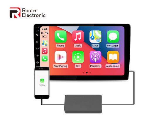 اكسسوارات الكترونية للسيارات سوداء Carplay Dongle Plug And Play تدعم وصلة المرآة
