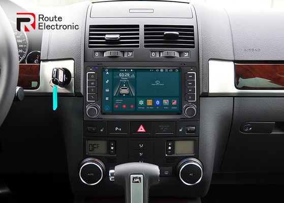 فولكس فاغن توارغ أندرويد 7 بوصة IPS مزدوج دين لاسلكي Carplay سيارة ستيريو راديو