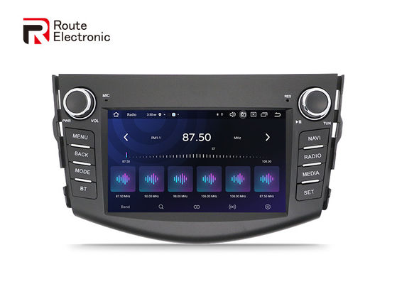 تويوتا راف4 أوكتا كور أندرويد صوت السيارة مع أزرار دعم Carplay