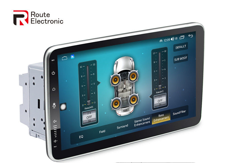 GPS RDS DAP 10.1 بوصة ستيريو سيارة أندرويد 2.4 جيجا هرتز 5 جيجا هرتز واي فاي باند