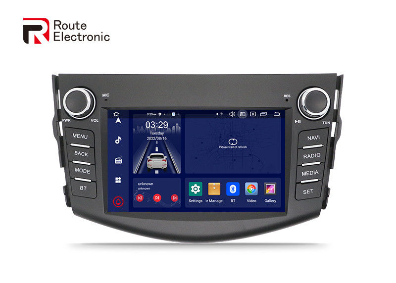 راديو سيارة تويوتا راف4 OEM مع 4G DSP Carplay اللاسلكي 360 كاميرا رؤية الطيور