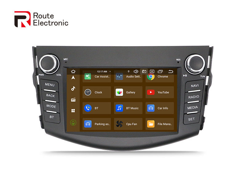 تويوتا راف4 أوكتا كور أندرويد صوت السيارة مع أزرار دعم Carplay