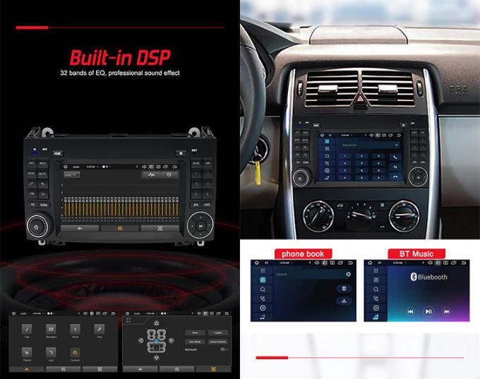 Android 12 OEM Car Radio , Deckless Car Stereo For Mercedes Benz B200 W209​